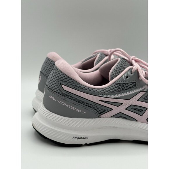 Asics Gel-Contend 7 Women's Size 10 Wide Running Sneakers 1012A910 Pink Gray - Picture 3 of 15